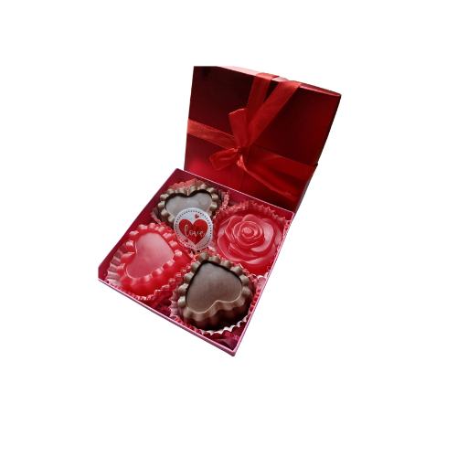 Chocolate Anti-Septic Love 4 piece set